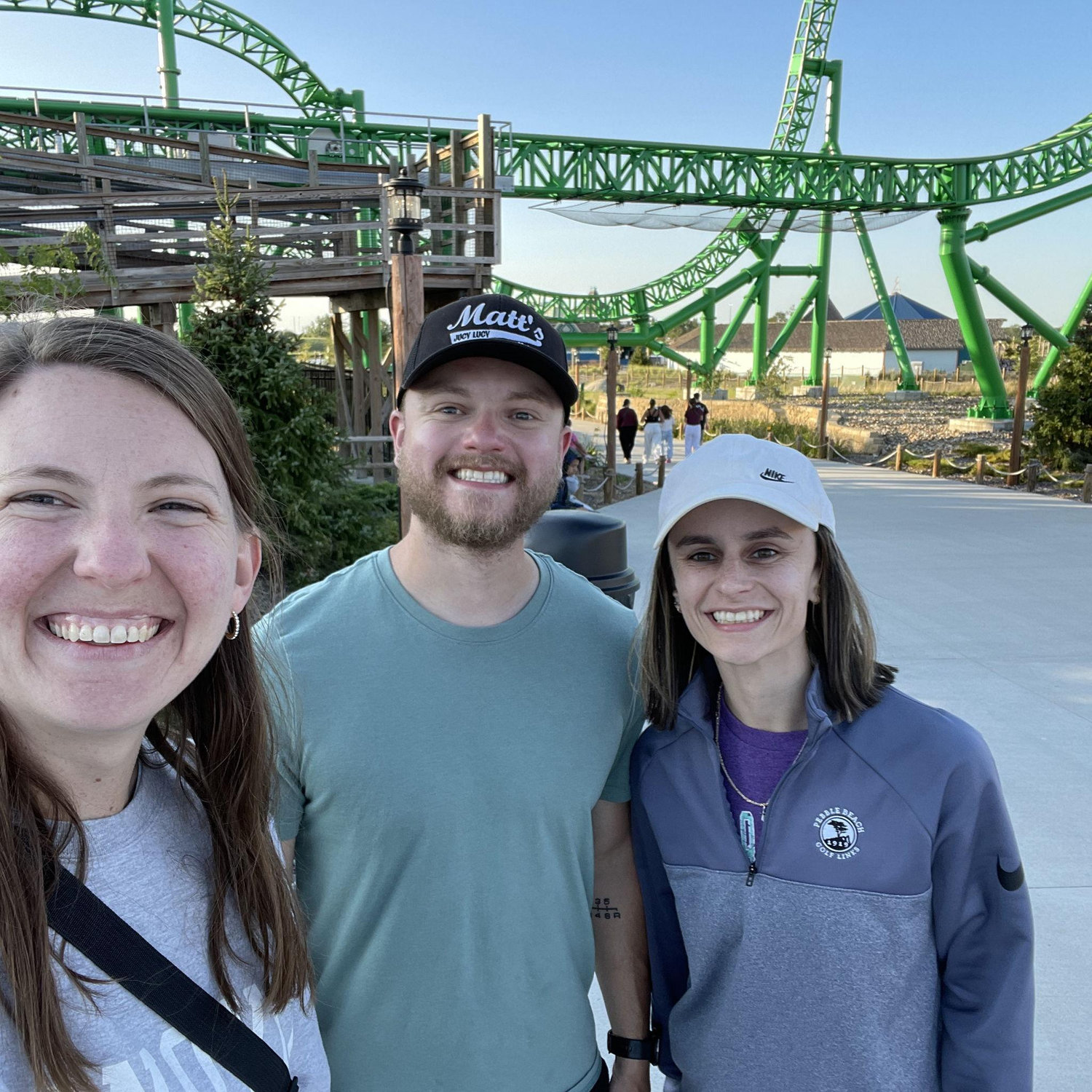 Roller coasters with Alyssa? What's better?