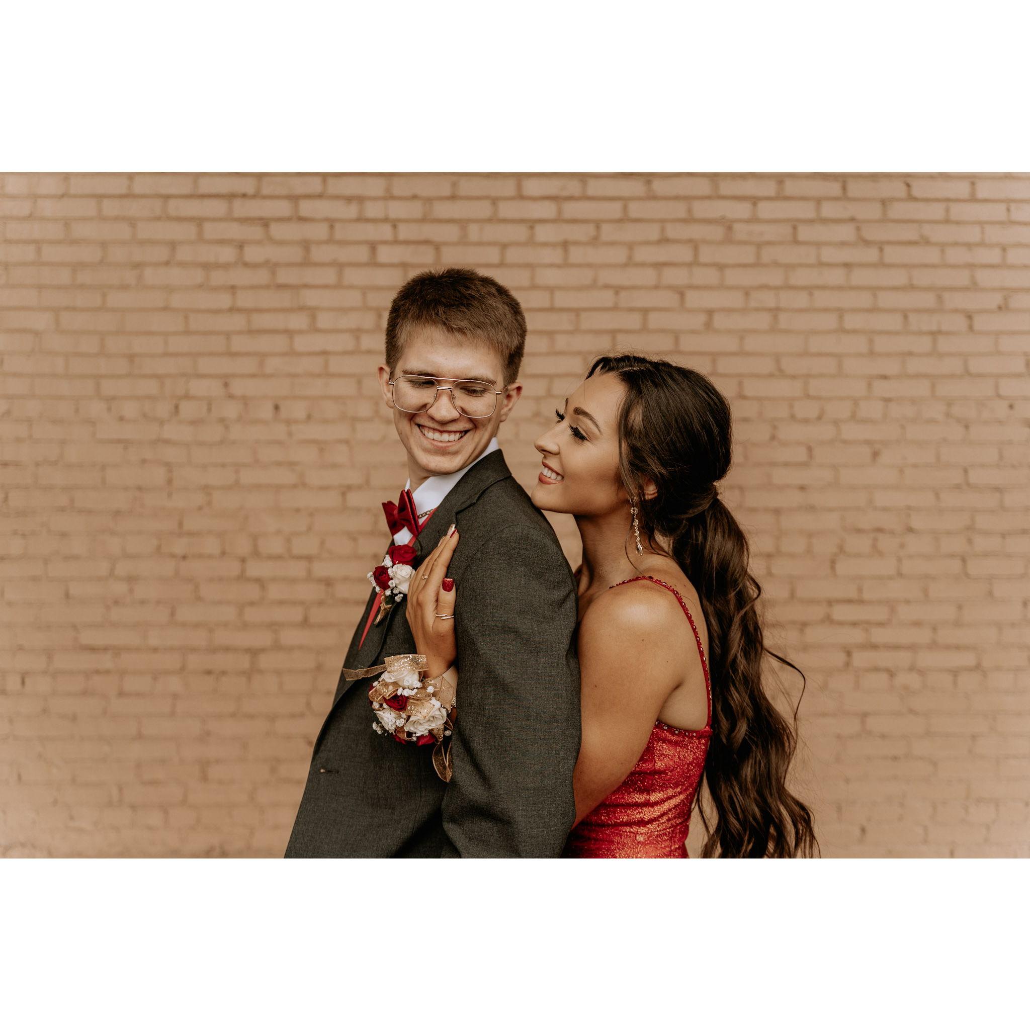 Last prom together! April 14, 2023