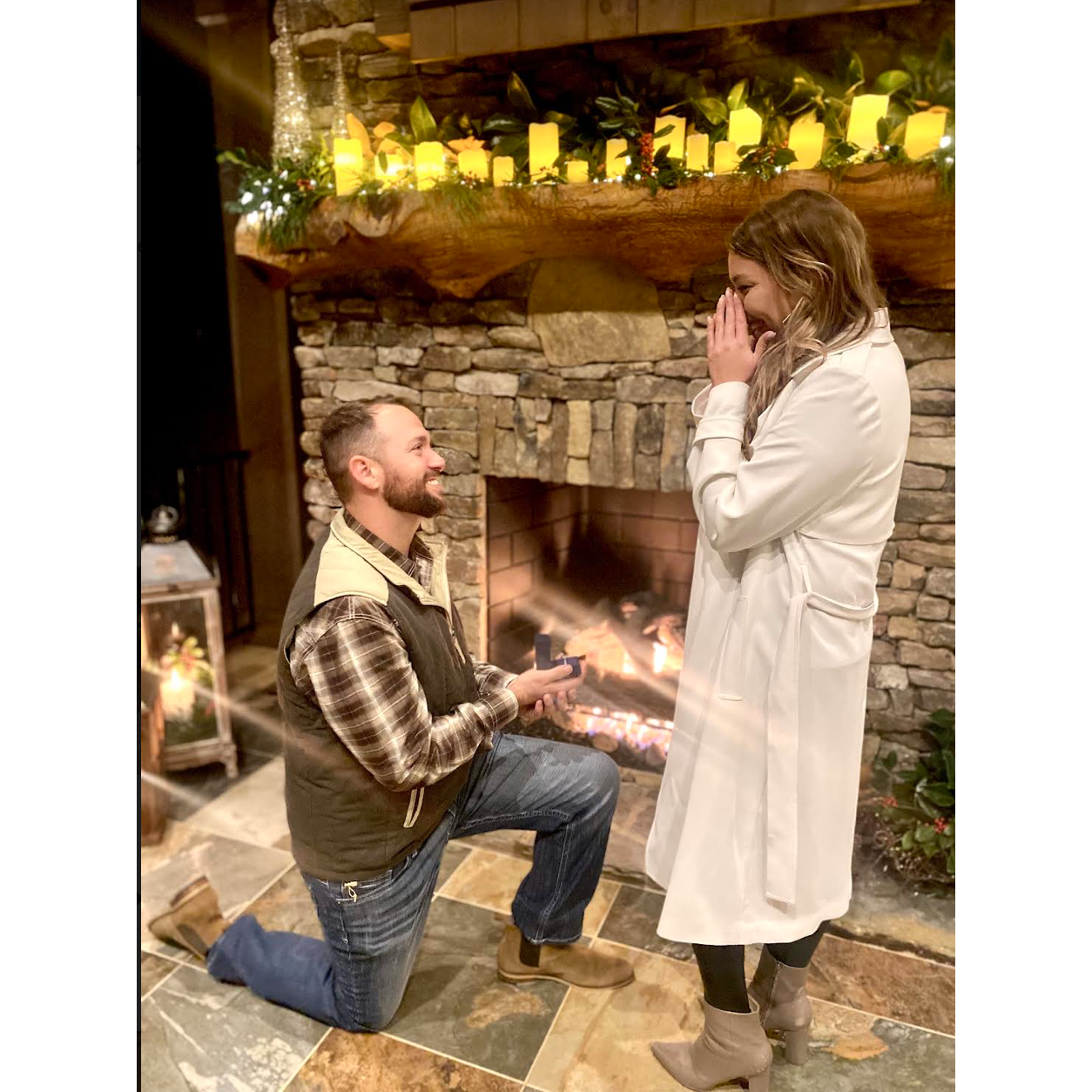 12/10/2021 The best day! Engaged surrounded by friends and family!