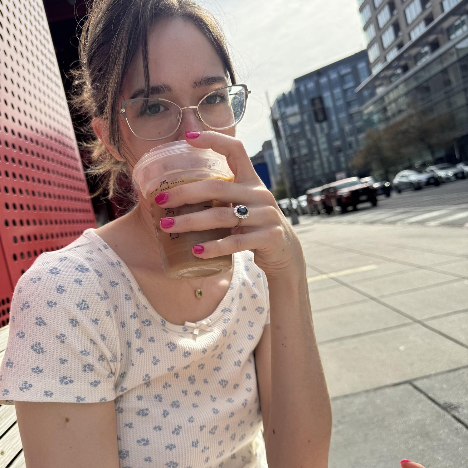 First picture as a fiancé