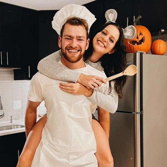 our first halloween together / philly / 2021