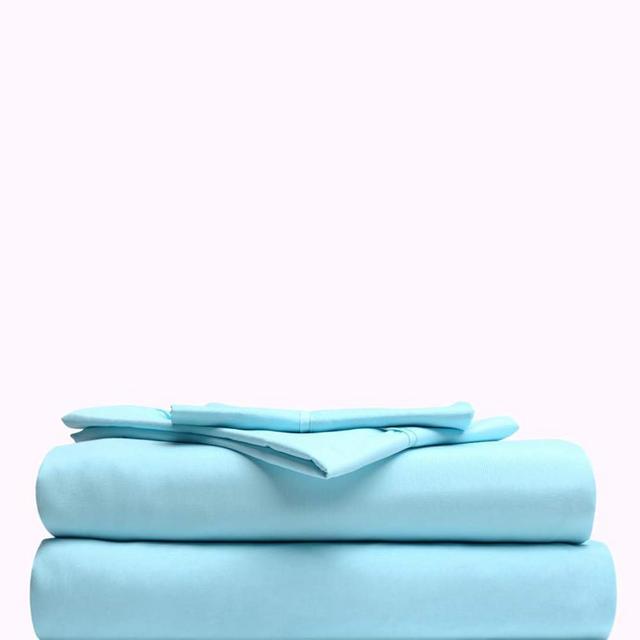Pampered By Porsha Luxurious Feel Sheet Set - Double-Brushed Microfiber - 4 Piece (Aqua, Queen)