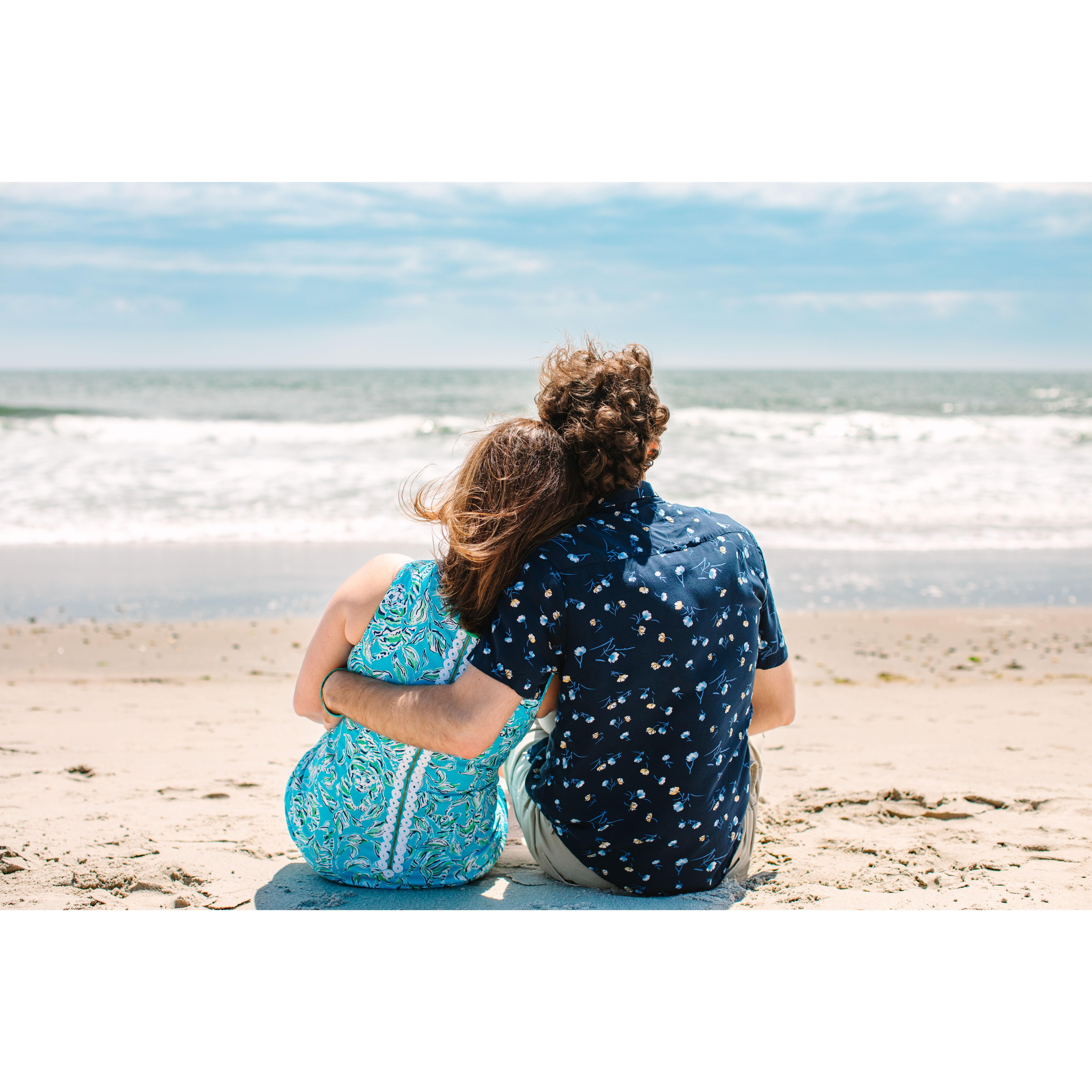 Tom: "What did the ocean say to the sand? Nothing. It just waved."

Lauren: *Disappointed sigh*