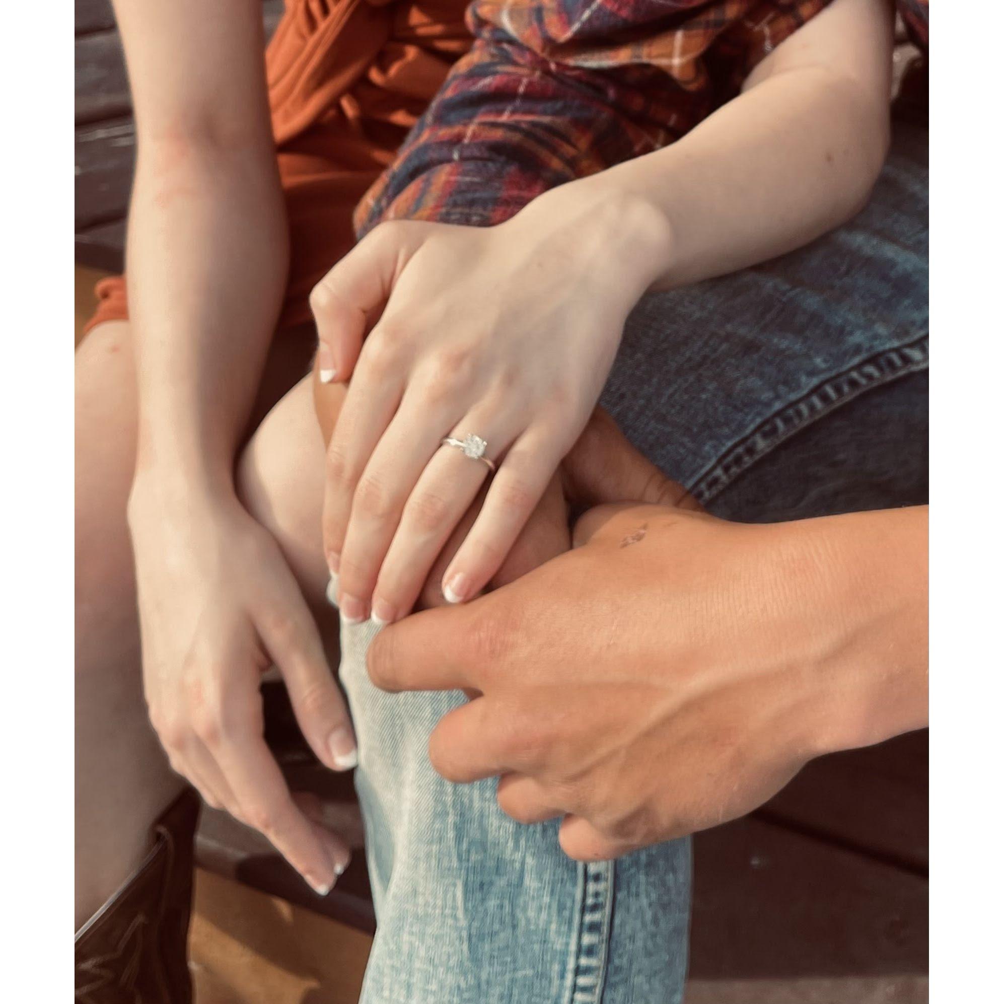 Our hands were made for each other