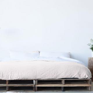 5-Piece French Linen Duvet Bedding Set