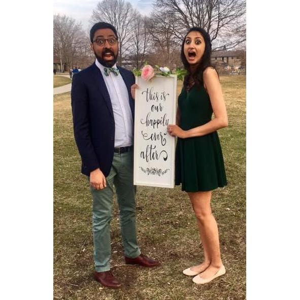 This is the beginning of our happily ever after