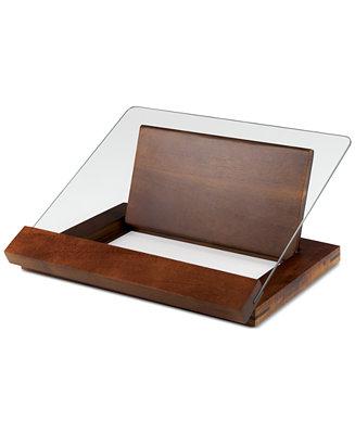 Picnic Time Toscana™ by Fabio Viviani Prodigio Acacia Wood Cookbook Stand