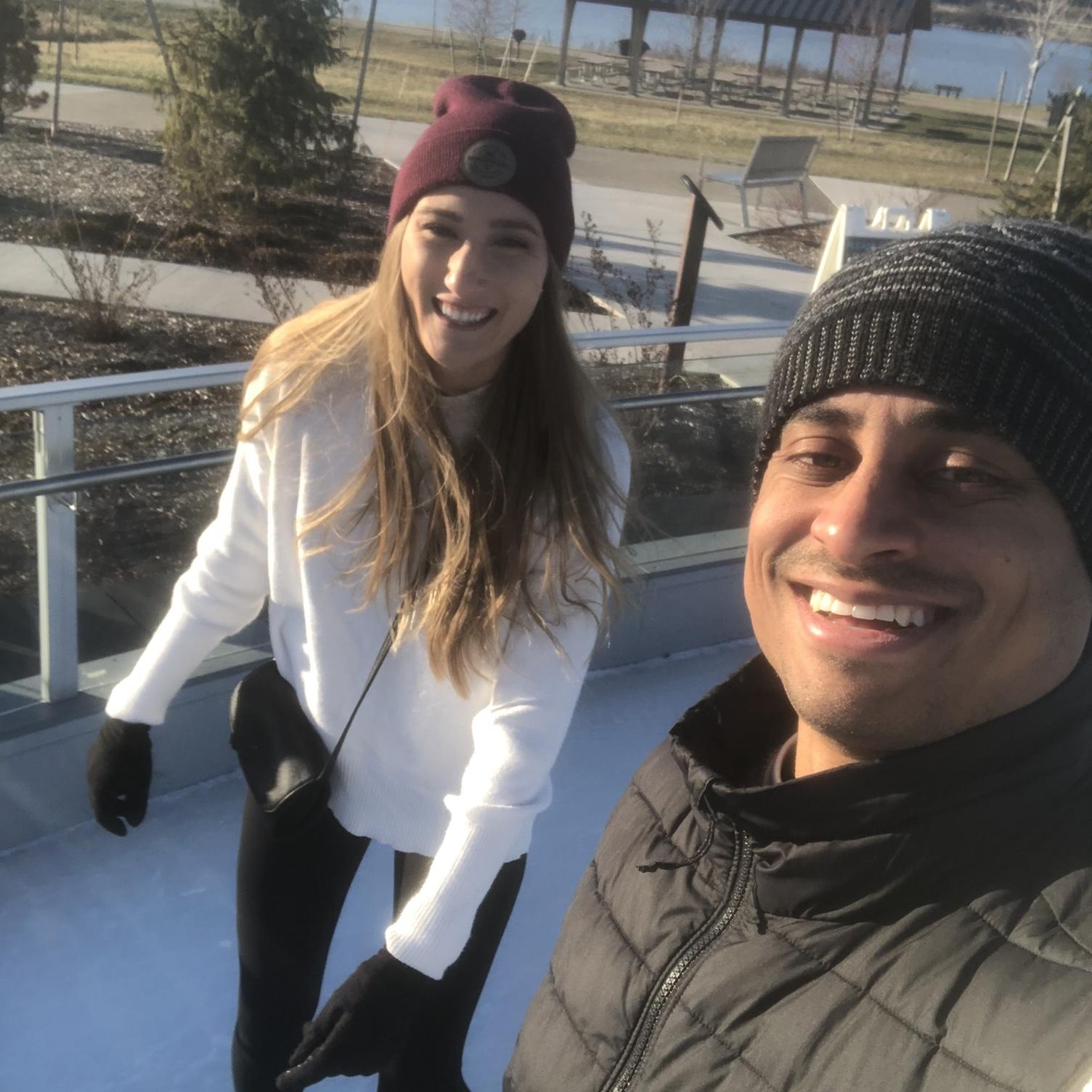 December 20, 2023 - Ice skating in Toledo, OH
