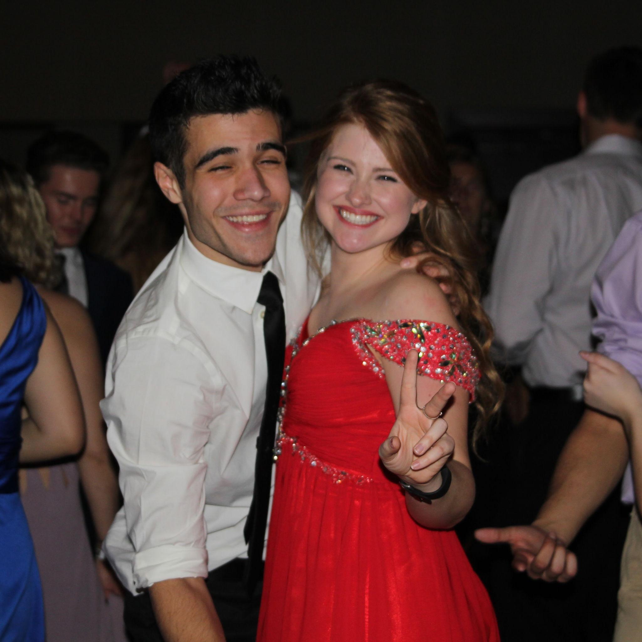 First college formal together at MSU, 2017