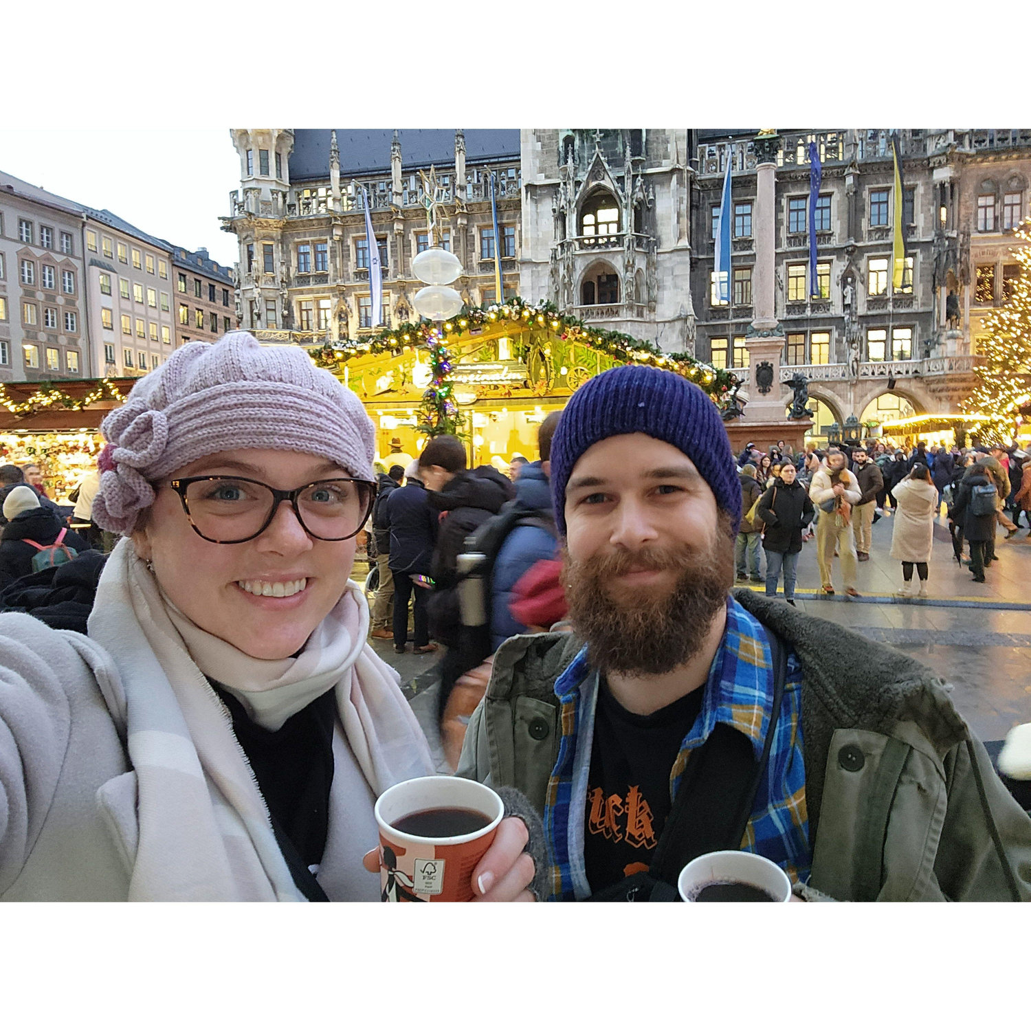 Gluhvein in Munich Christmas Markets, 2023