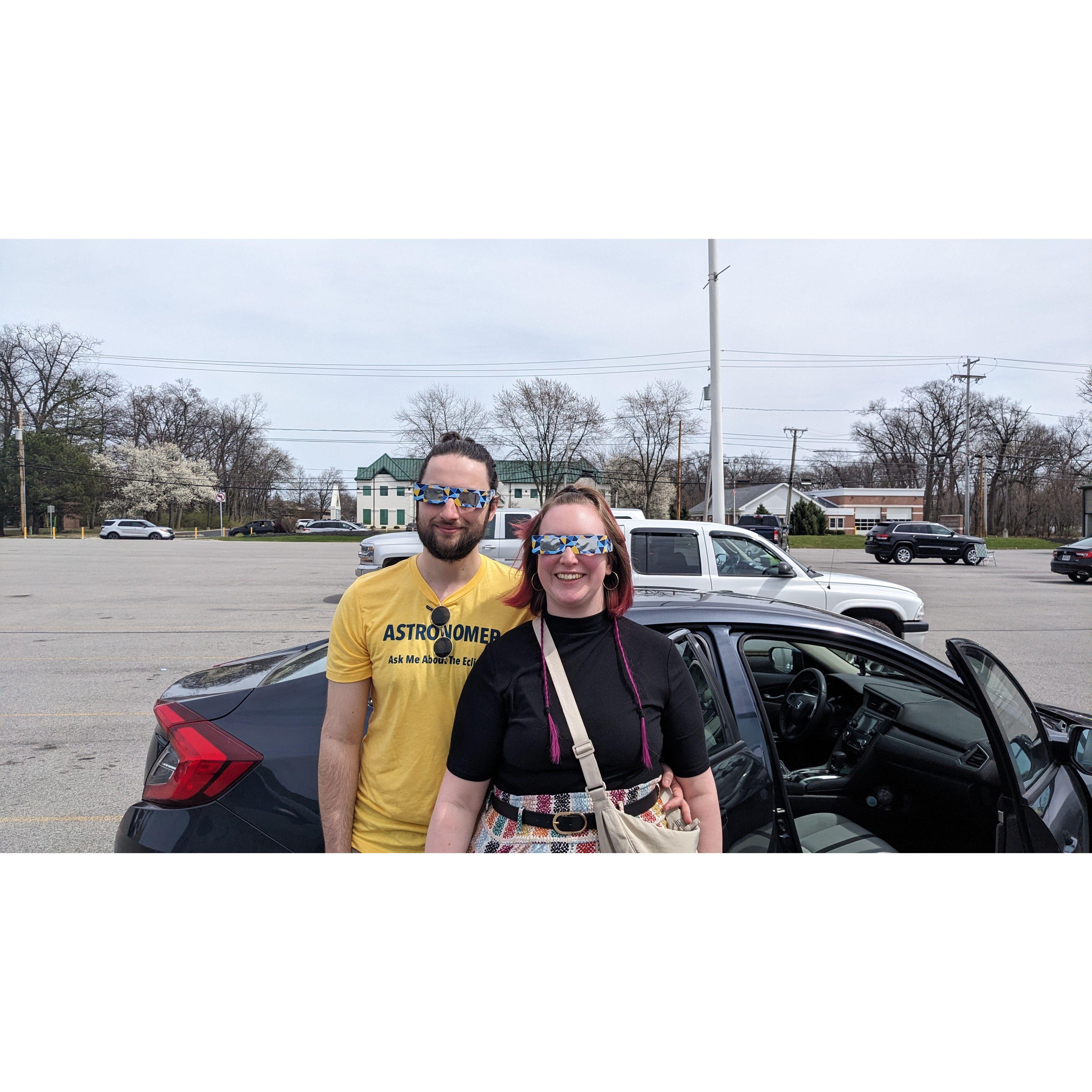 Solar Eclipse in Toledo April 2024