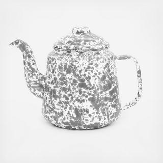 Splatter Enamelware Teapot