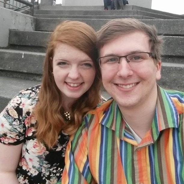 Celebrating our one year anniversary in Seattle, 2015