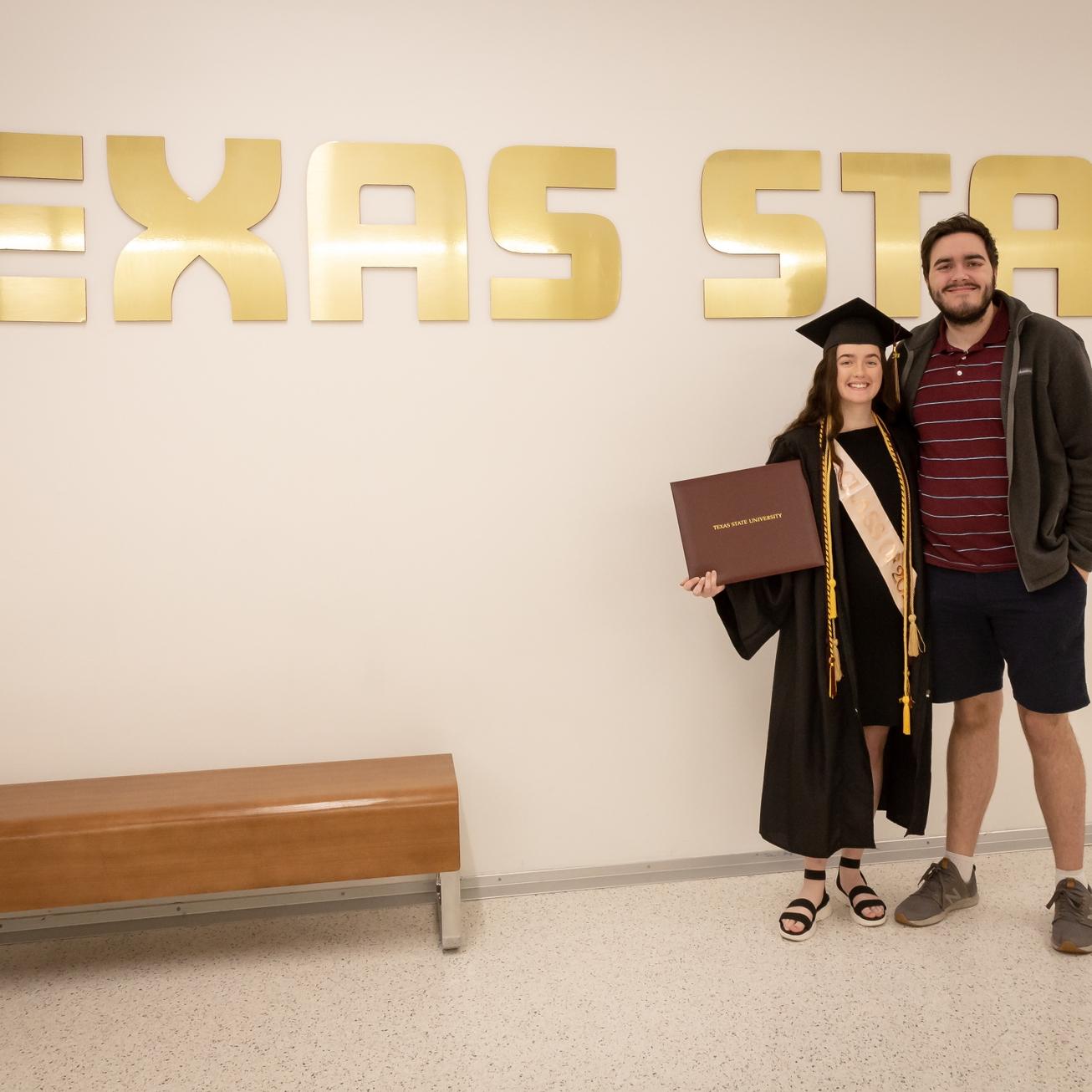 December 11, 2021 - Bliss’s college graduation. She can’t wait to support Mason when he gets his Master’s degree in May!