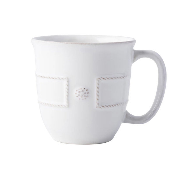 Berry & Thread French Panel Mug - Whitewash