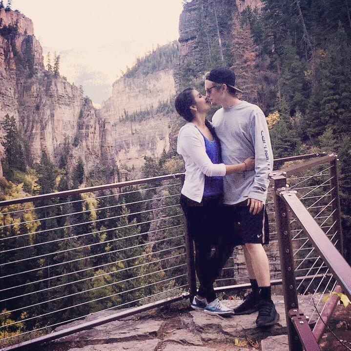 First Hike together @ Hanging Lake!!💞👫