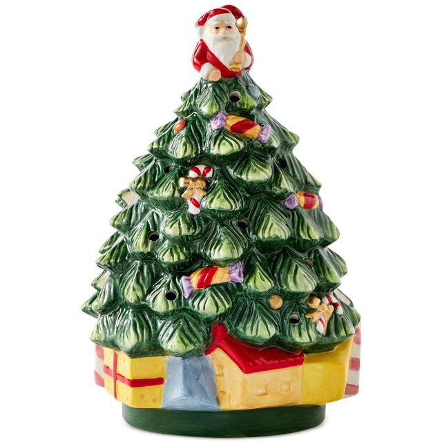 Spode Christmas Tree Light-Up Napkin Holder