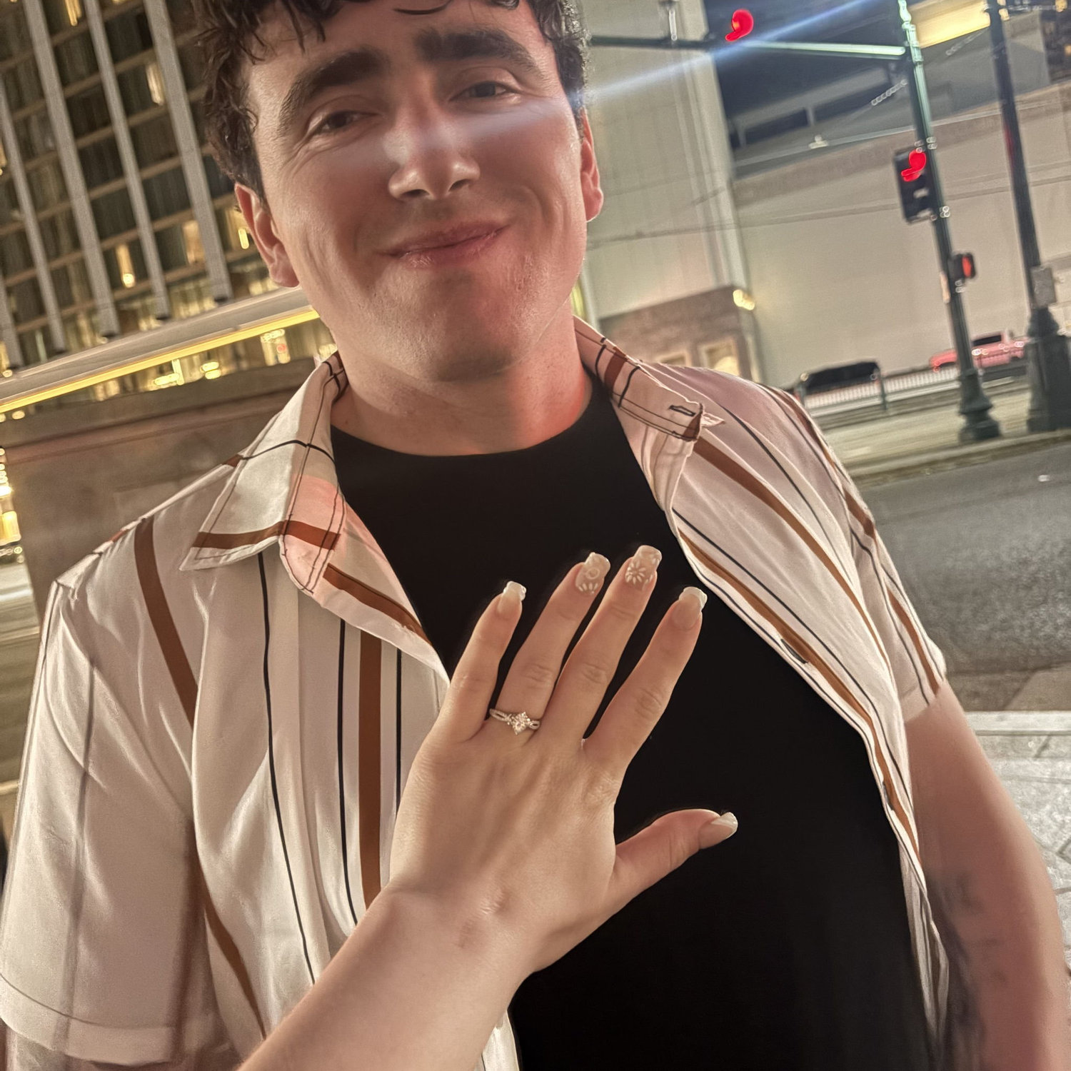 The night he proposed