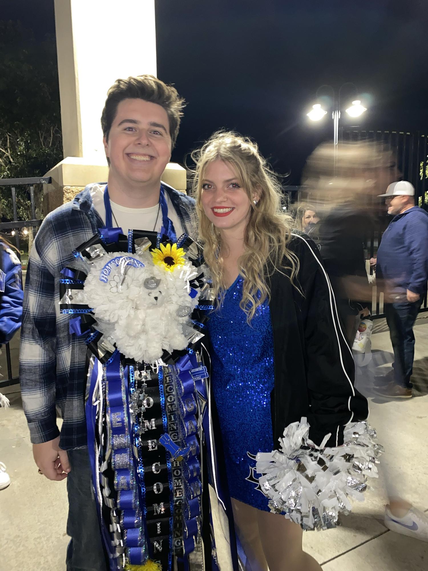 Jason attended almost every one of Emma’s halftime shows!