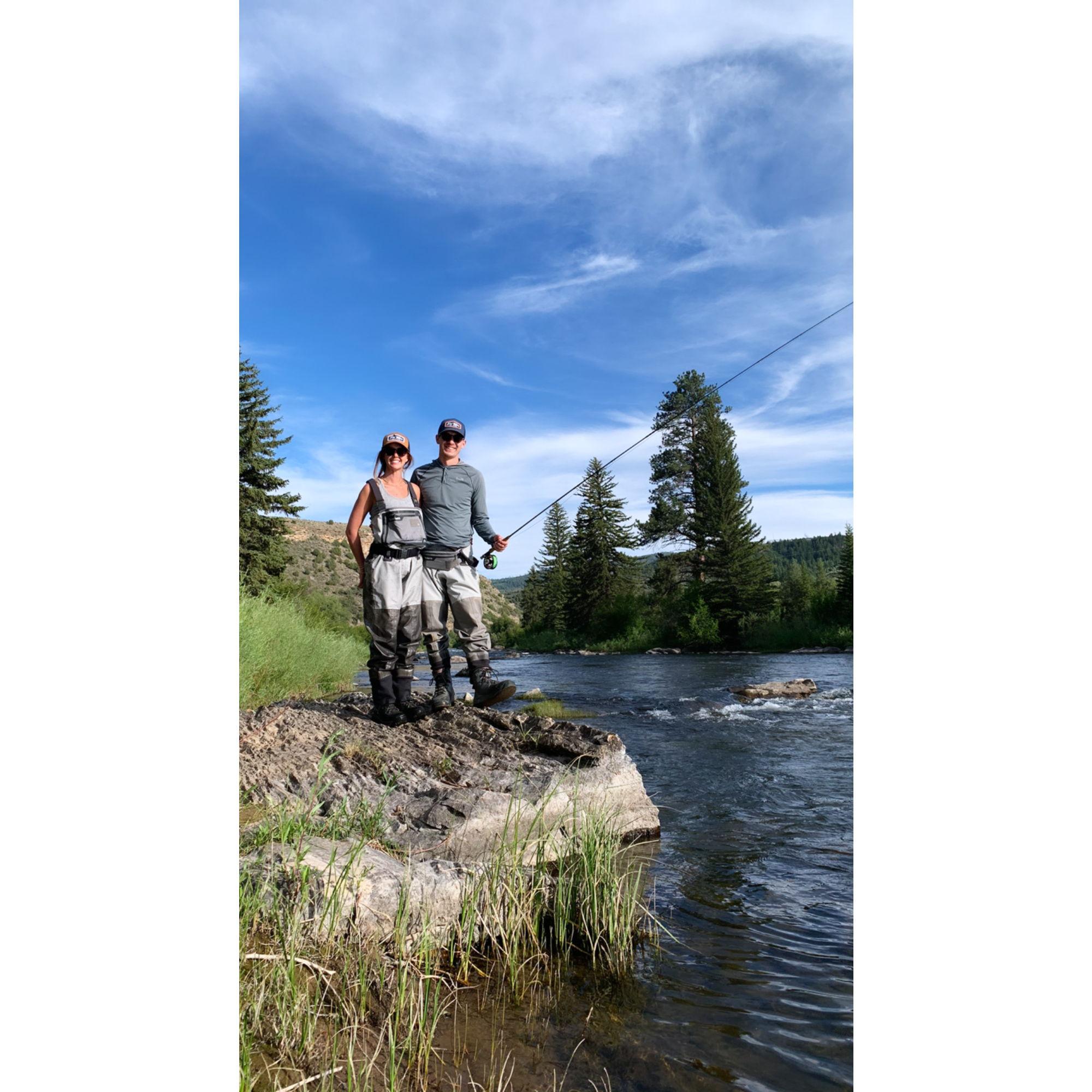 Fishing in Vail, CO.