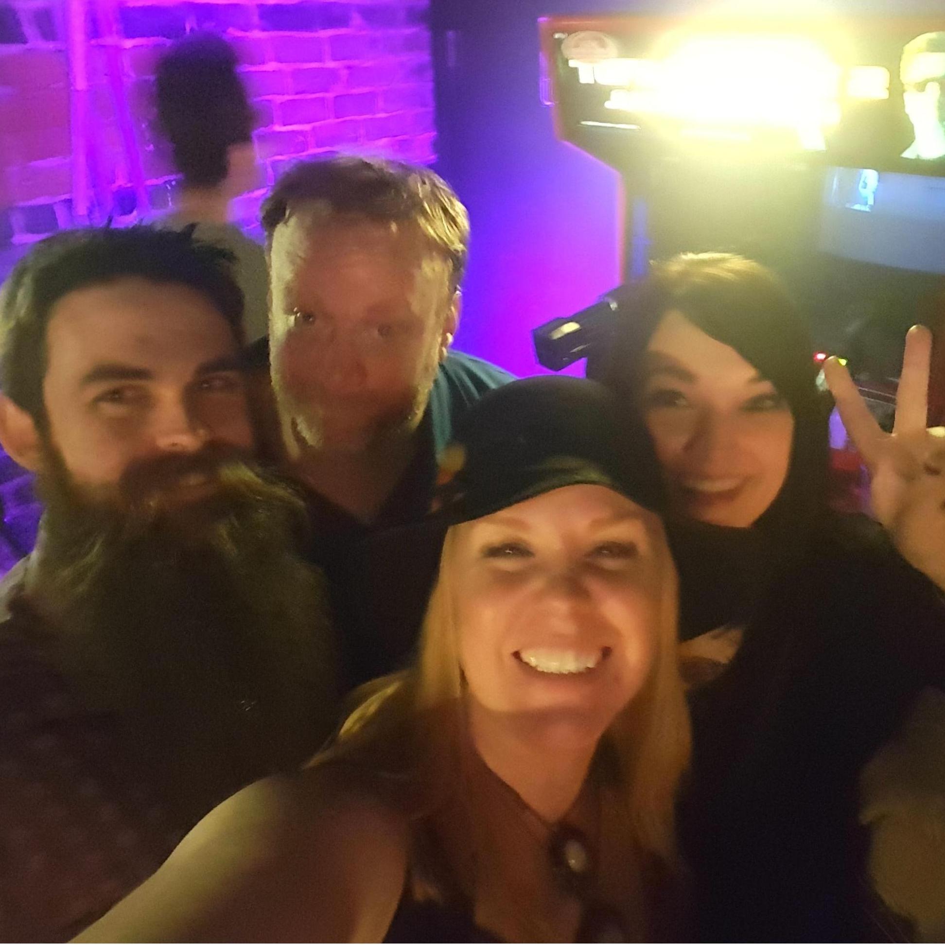 Asheville NYE for Stacey's birthday with Tim & Tereza 2016