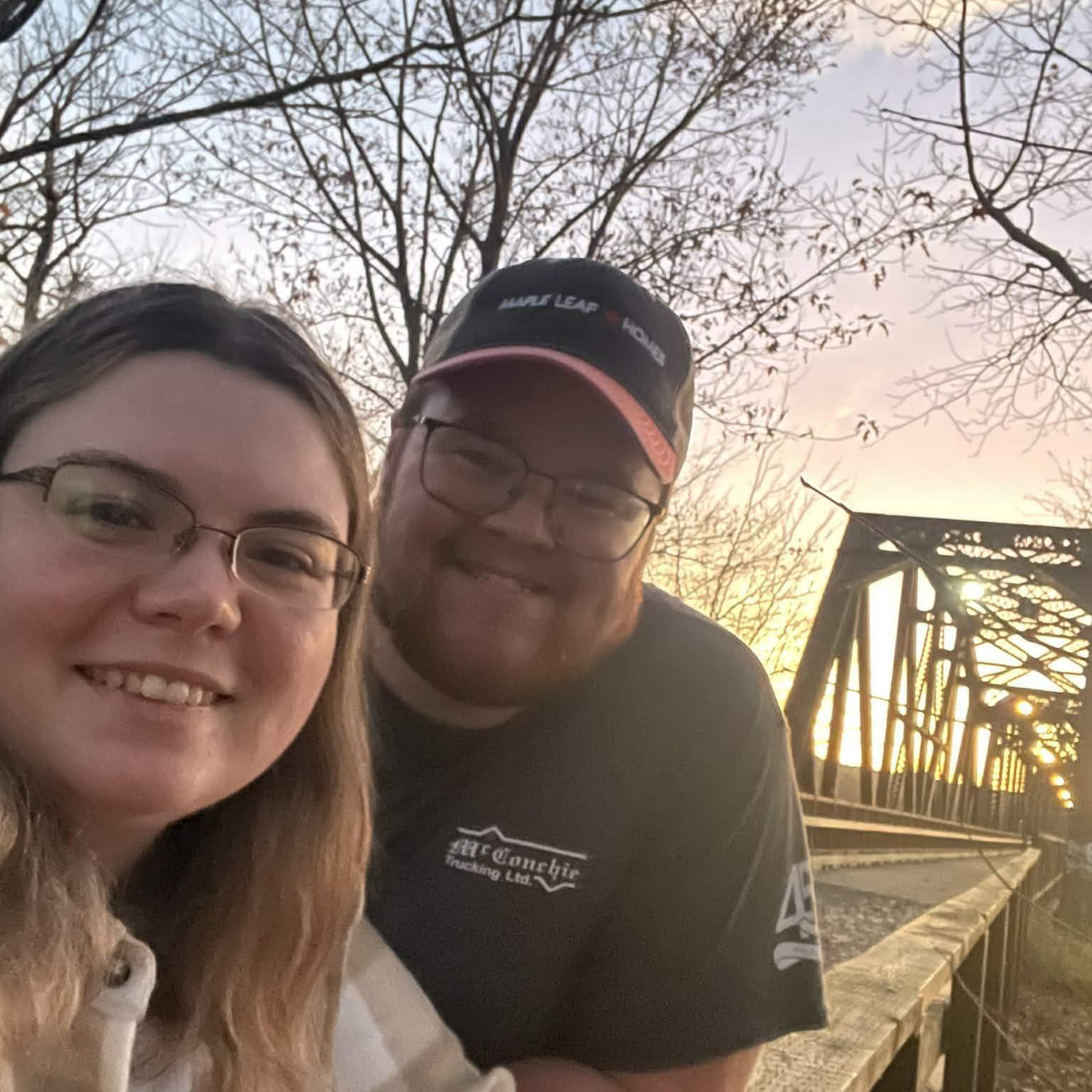 Many evening walks together