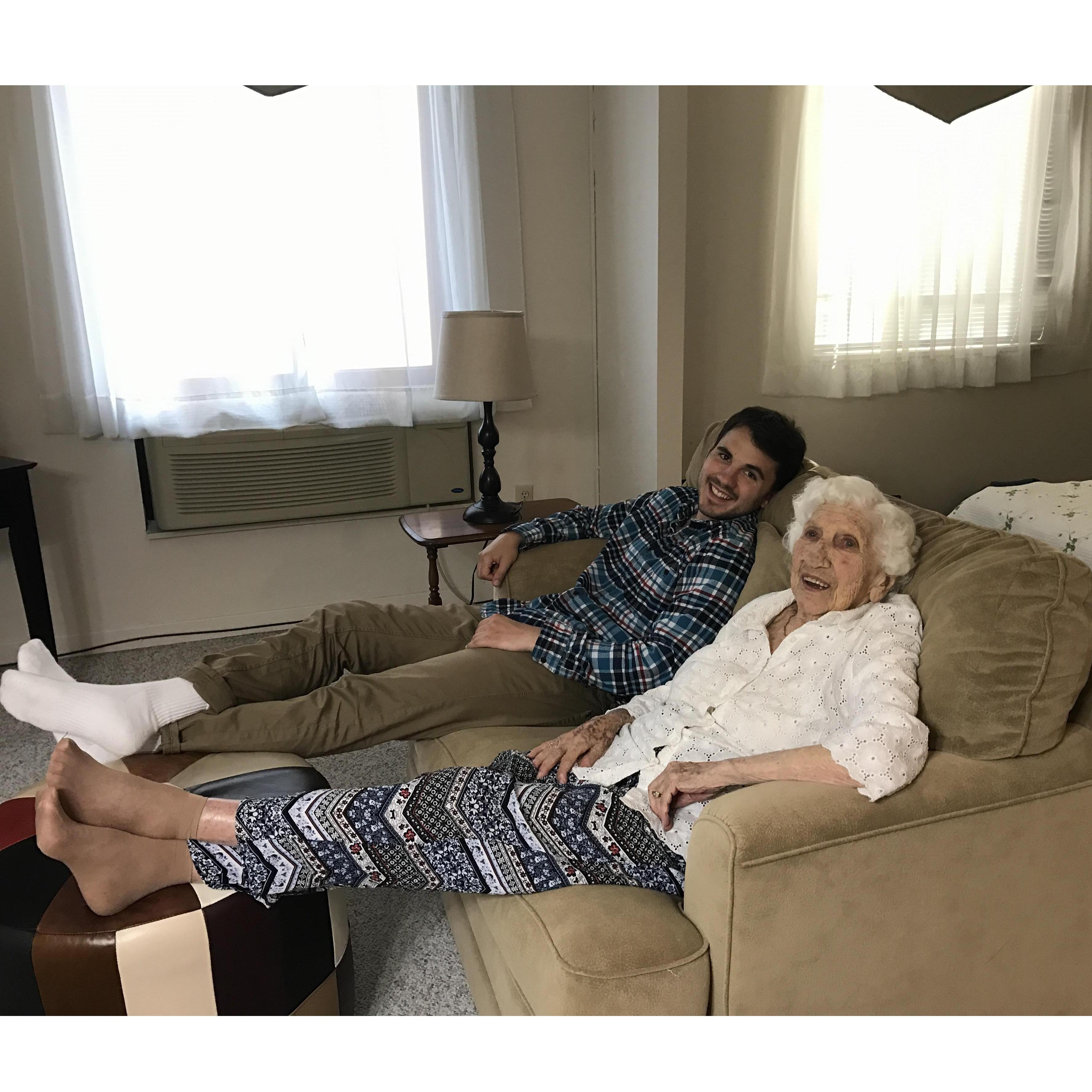Visiting Trudyma in Toronto