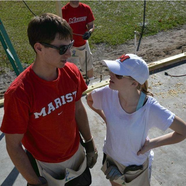Spring Break in Punta Gorda for Habitat for Humanity, where we successfully tried "teamwork" and kept Kyle from the hospital...for now (2011).