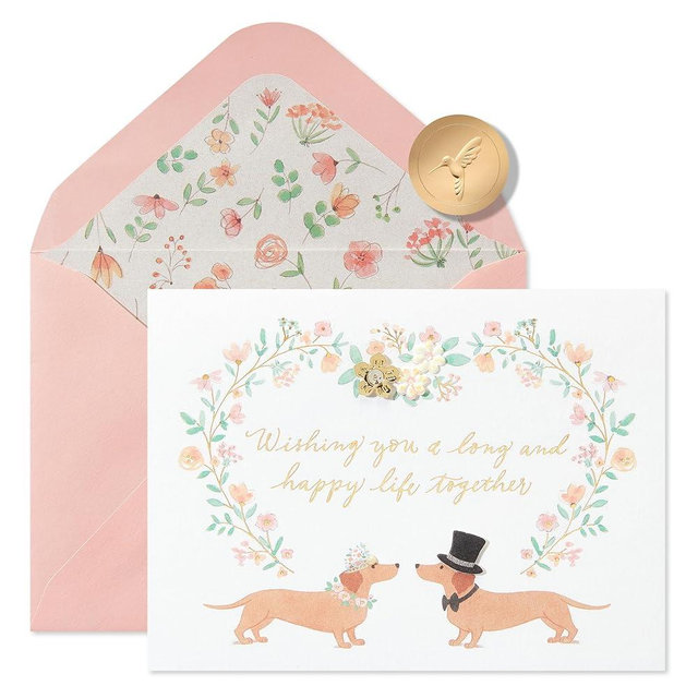 Papyrus Wedding Card (Congratulations)