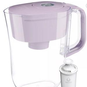 Brita Water Filter 6-Cup Denali Water Pitcher Dispenser with Standard Water Filter