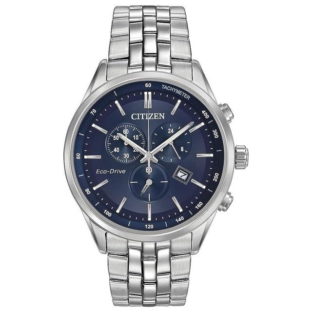 Citizen Men's Classic Corso Eco-Drive Watch, Chronograph, 12/24 Hour Time, Date, Sapphire Crystal