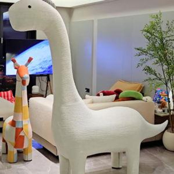 6.8 ft Giant Dinosaur Cat Tree