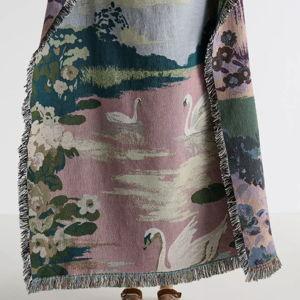 Estella Cotton Woven Throw Blanket