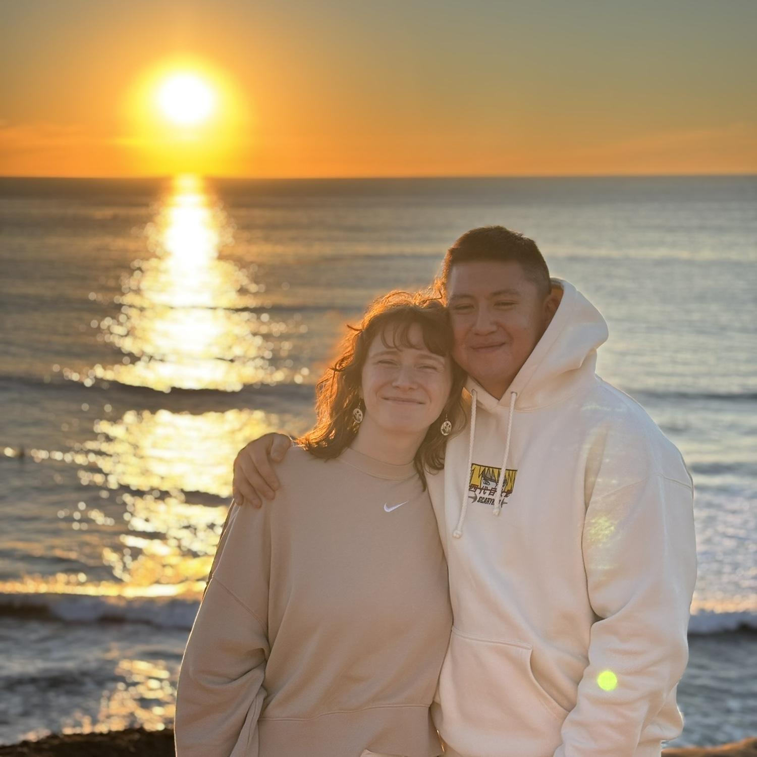 Sunset Cliffs in San Diego, CA