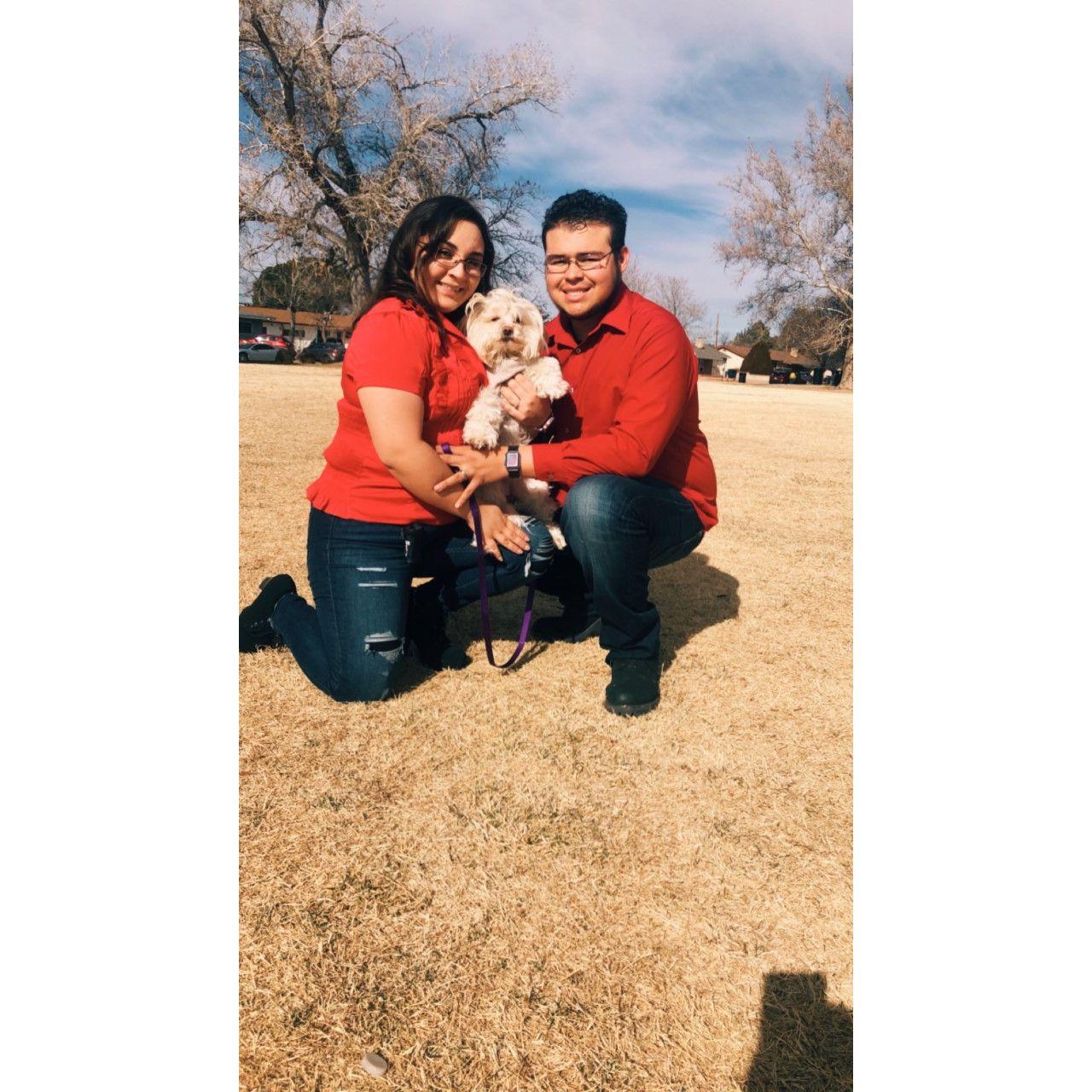Our first family picture.