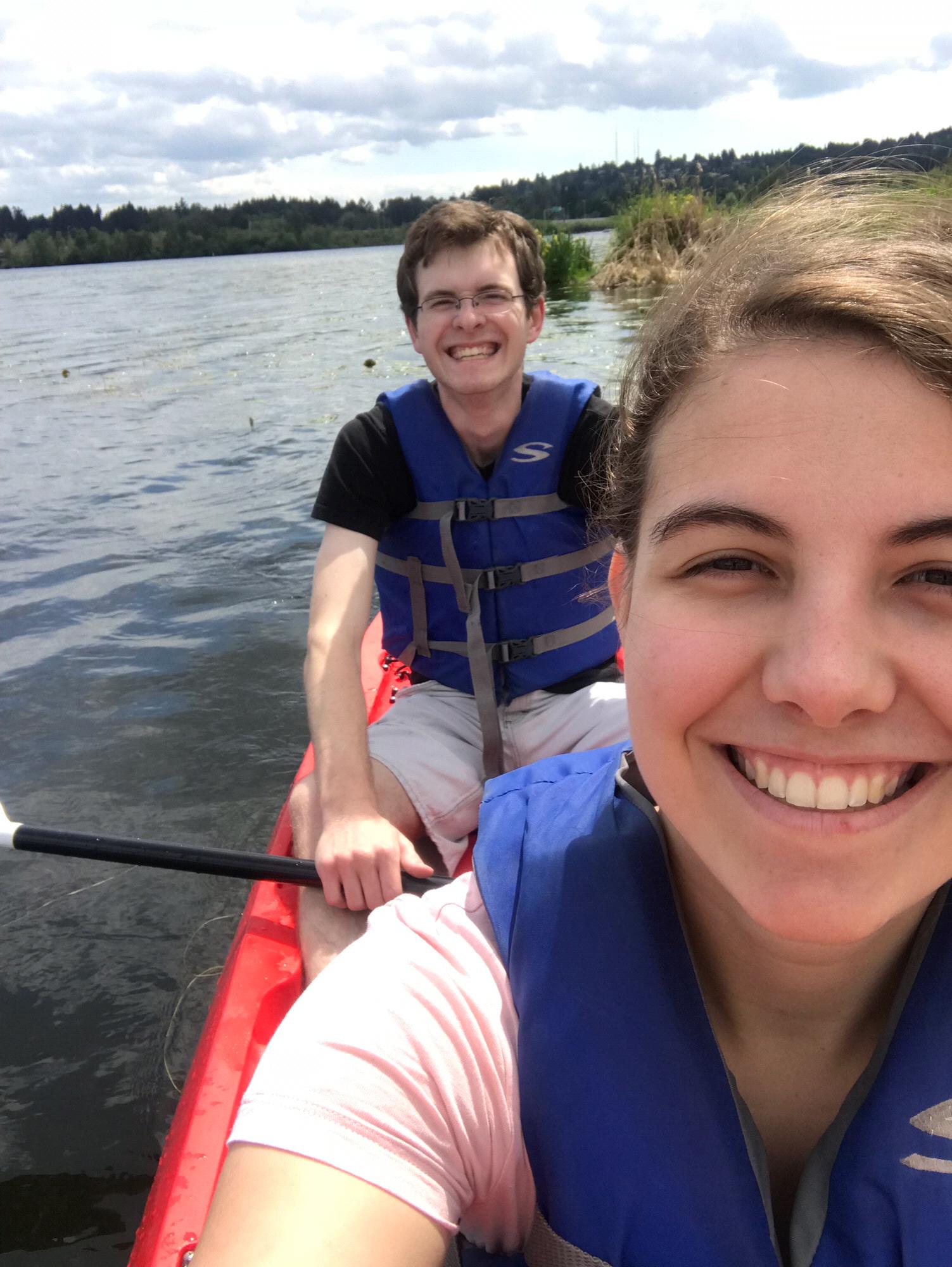 Canoeing Lake union!