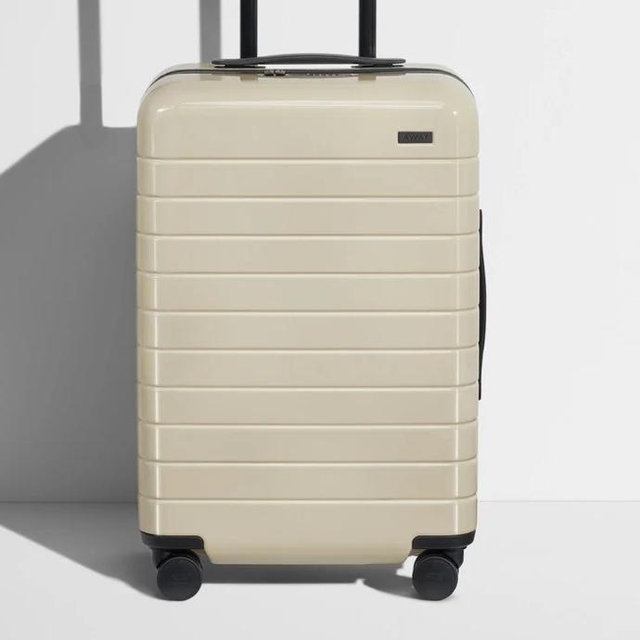 Shop The Bigger Carry-On suitcase in Coast Blue | Away: Built for modern travel