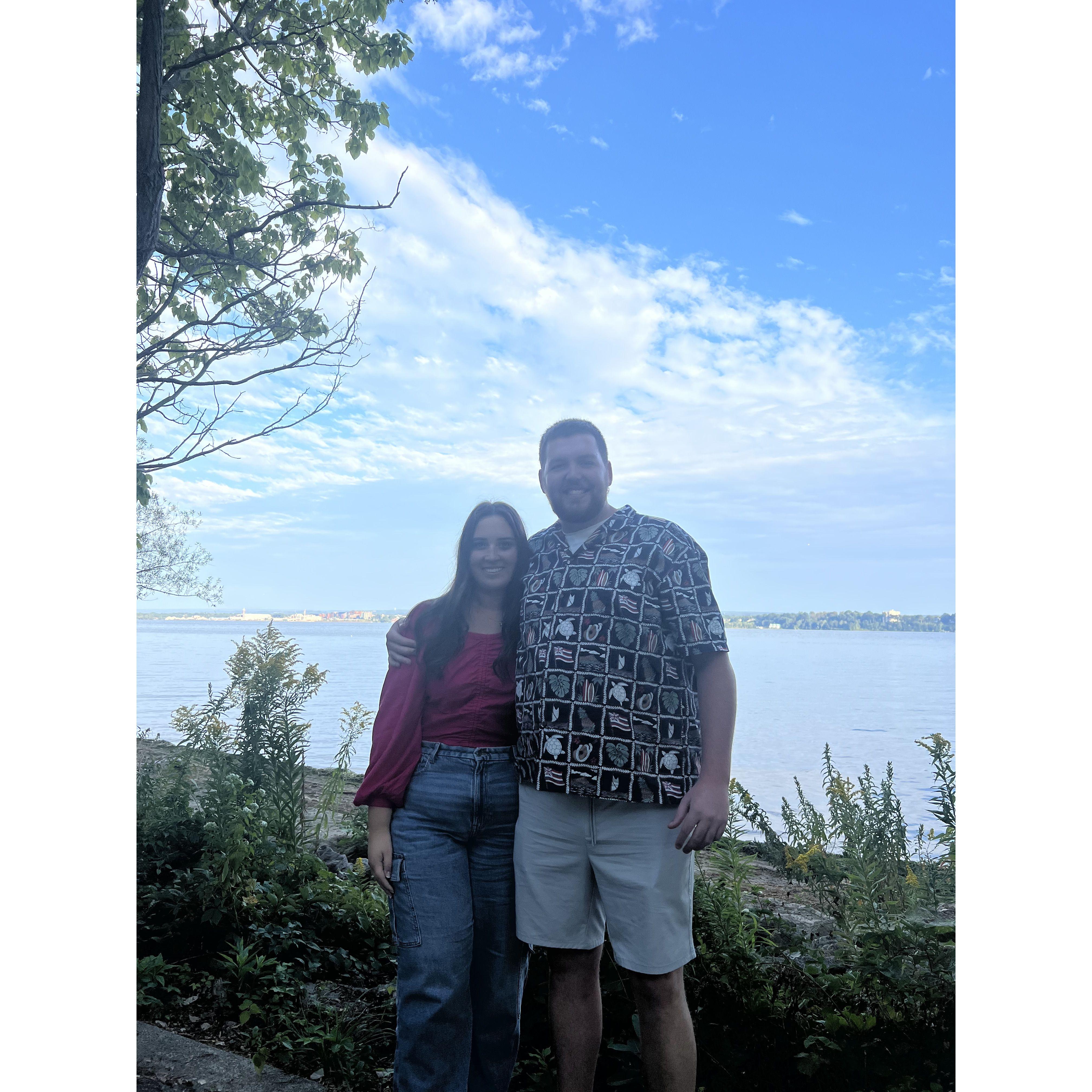 Our first picture together!