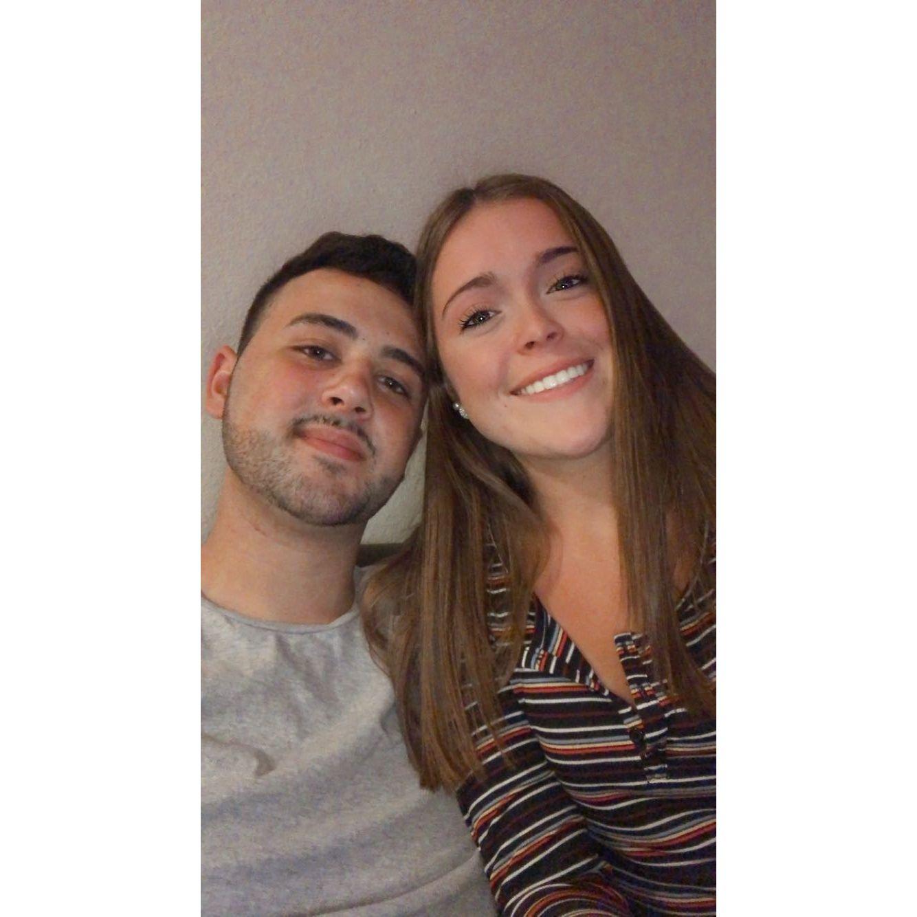 The day after Billy asked Meghan to be his girlfriend. 8/30/2019