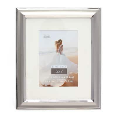 Silver Two-Tone Frame with Mat, Expressions™ by Studio Décor®
