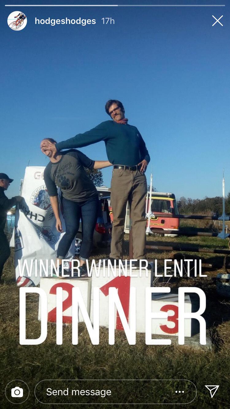 Kevin Won! Heather is driving.
Pic Credit: Hodges