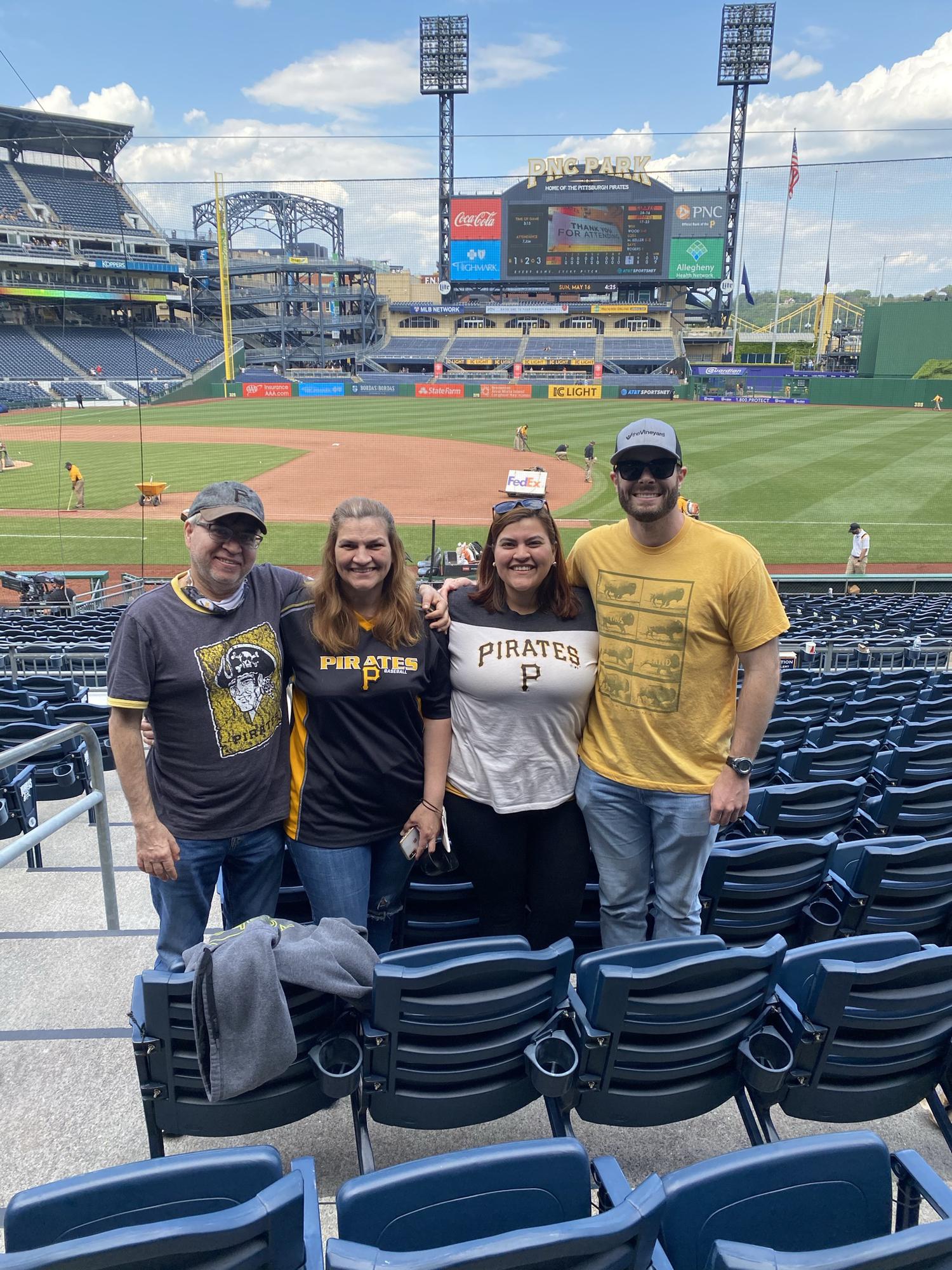Ryan's First Pirates Game