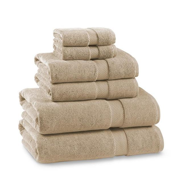 Chambers® Heritage Solid Towel Set, Set of 6, Khaki