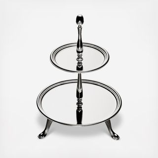 Palace Petit-Fours 2-Tier Stand