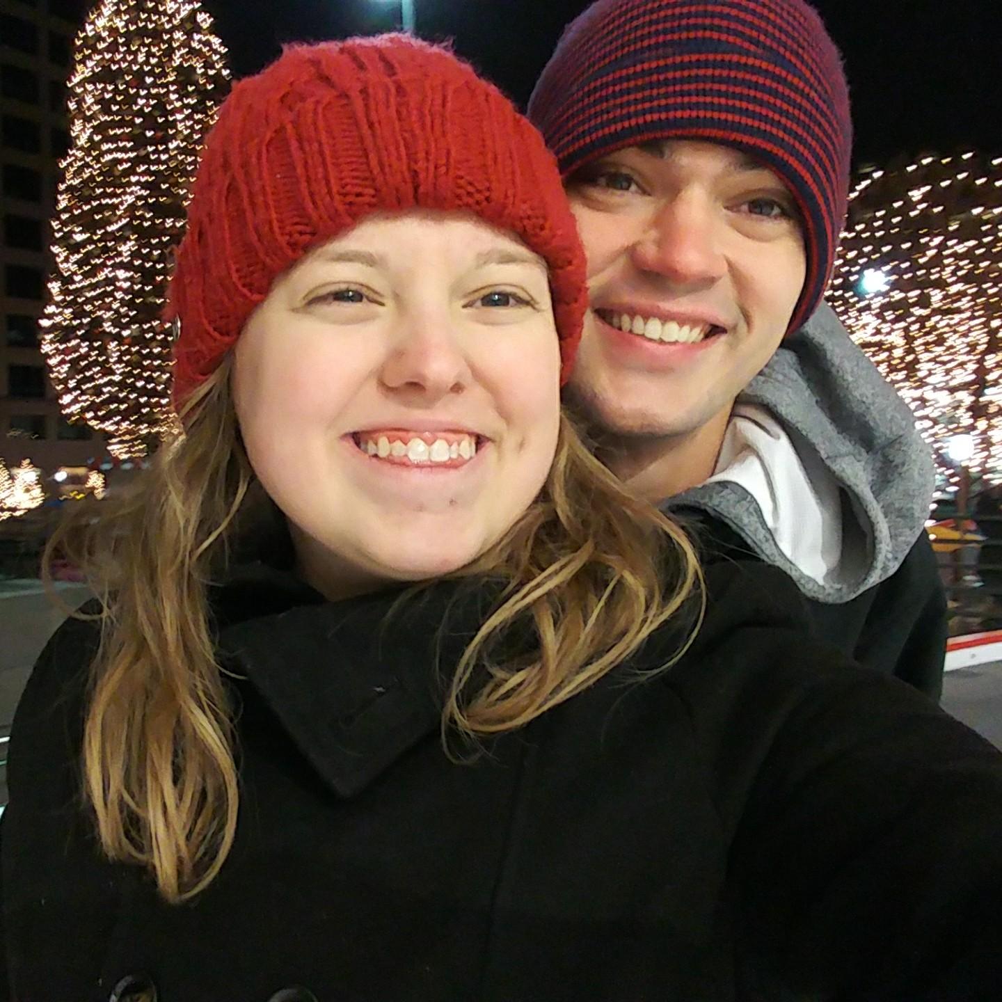 Ice Skating at Crown Plaza