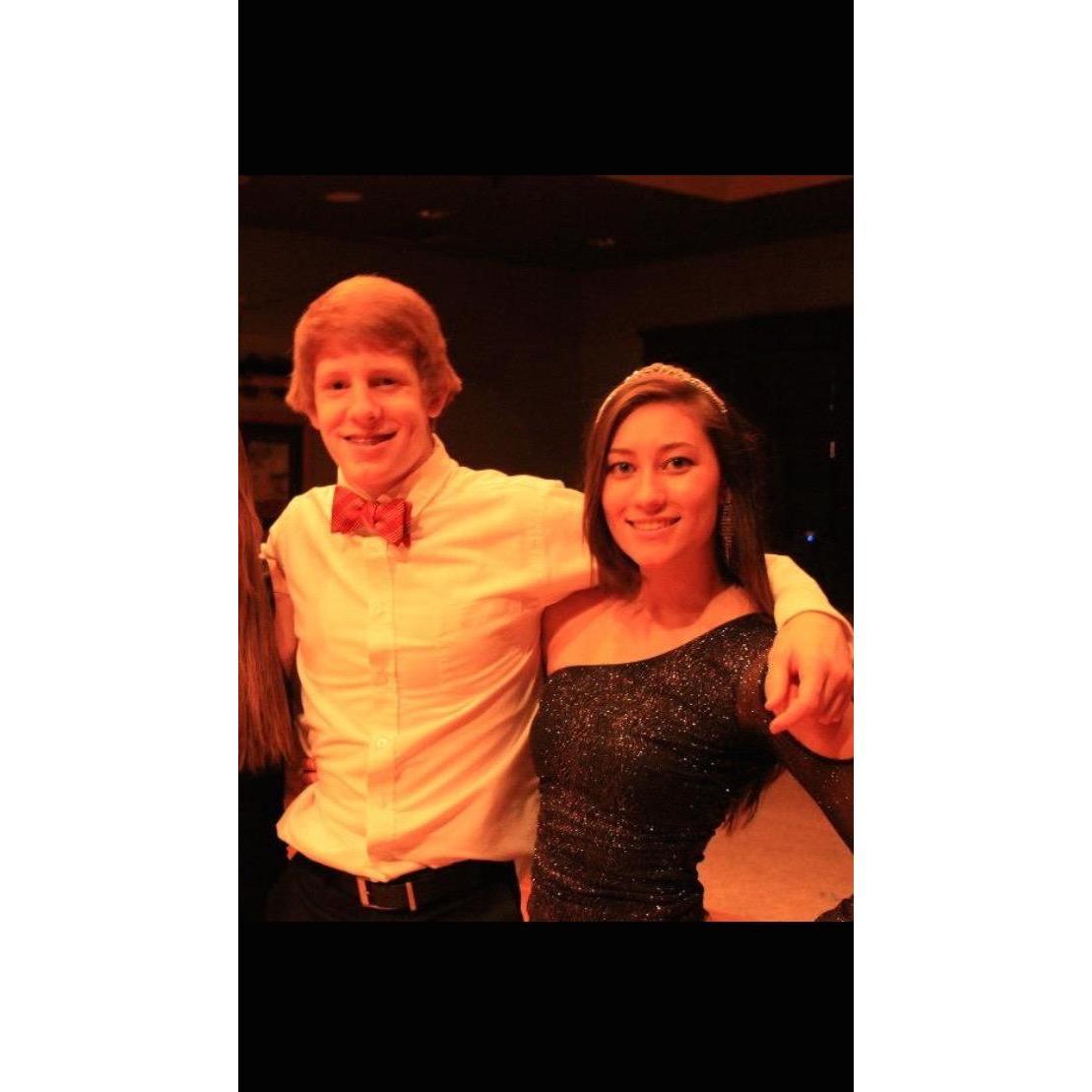 Kayla's sweet 16 birthday party (11 months before we started dating)