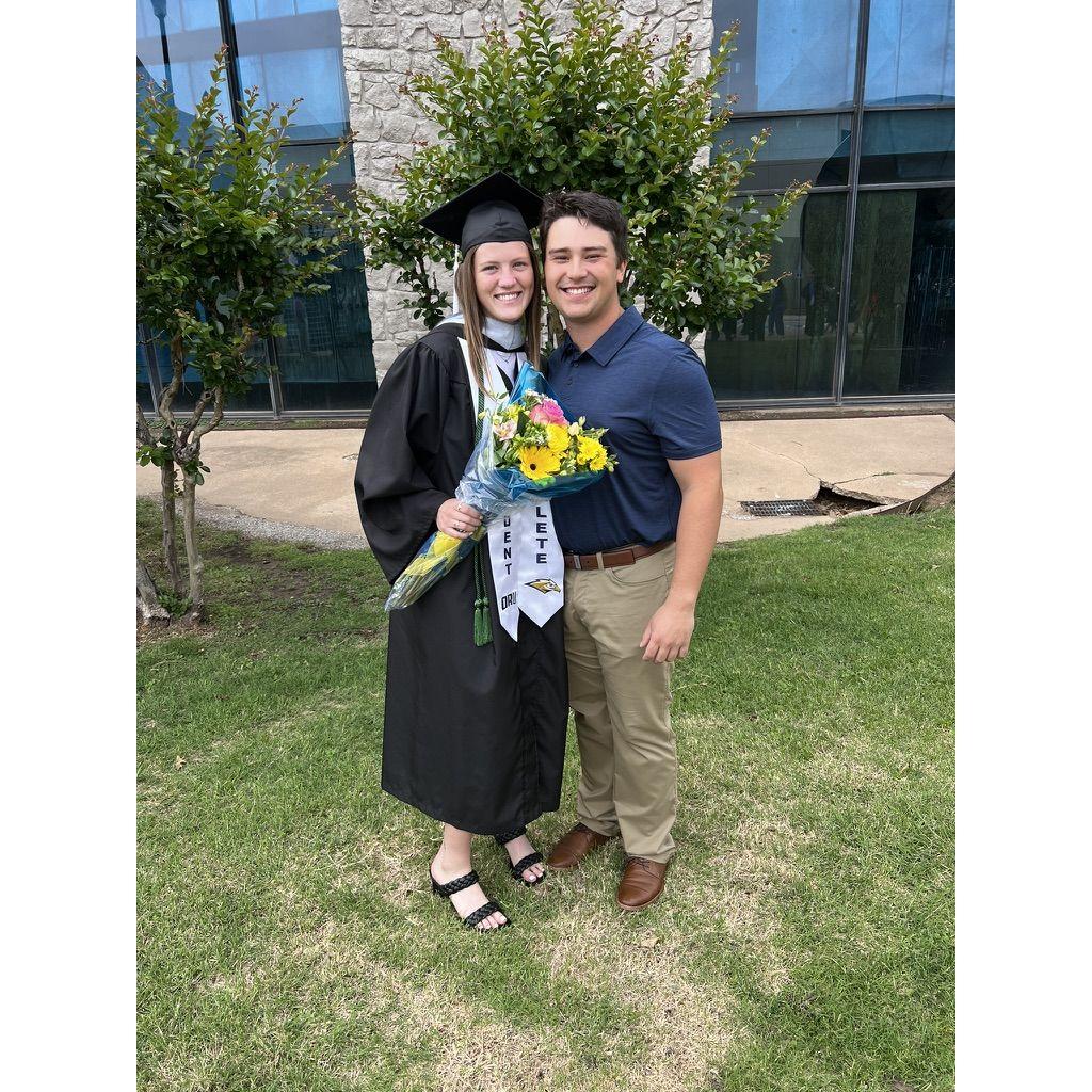 may 4, 2024 -- kennedy graduated from oru!