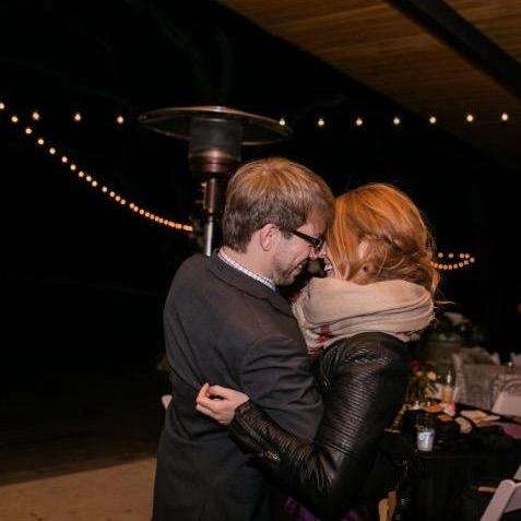 Dancing at Lauren's friends wedding (Christina and Nathan)