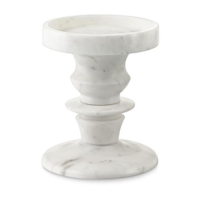 Marble Pillar Candle Holder