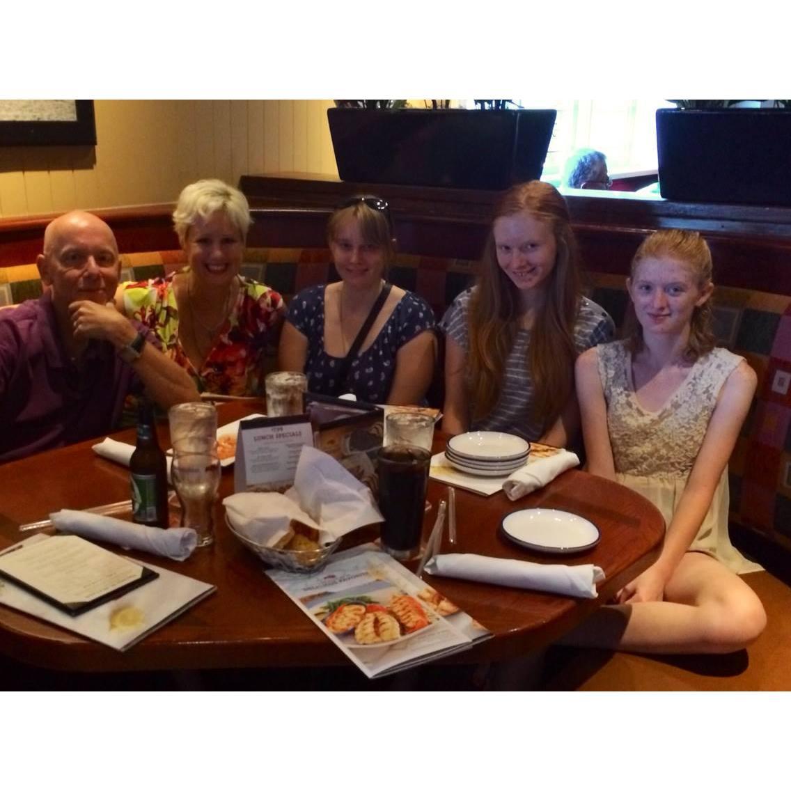 Tasha's birthday- September, 2015